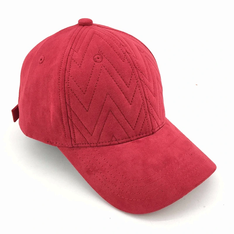 Wholesale custom cap suede trucker fashion suede baseball plain hat