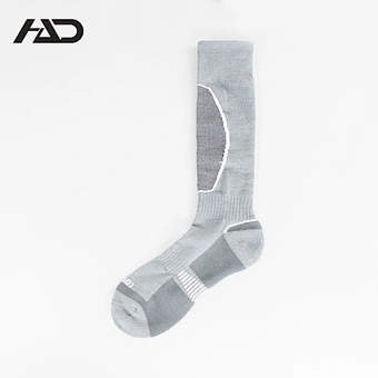 custom design half terry seamless ski socks