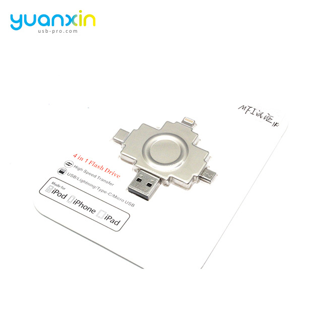 4 3 In 1 Micro Magnetic Usb Hub Otg Antenna Custom Usb Cable For Apple Tv