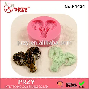 F1424 PRZY Eco-friendly high quality Ram Head Fondant cake baking tools