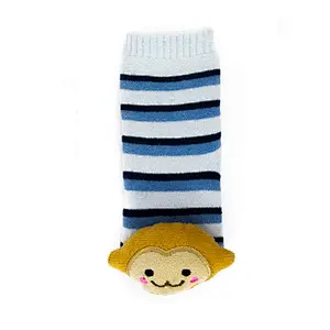 Oem Custom 3d cartoon pattern newborn cotton ankle socks non slip infant rubber sole toddler Socks baby cute kids