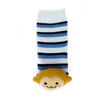 Oem Custom 3d cartoon pattern newborn cotton ankle socks non slip infant rubber sole toddler Socks baby cute kids