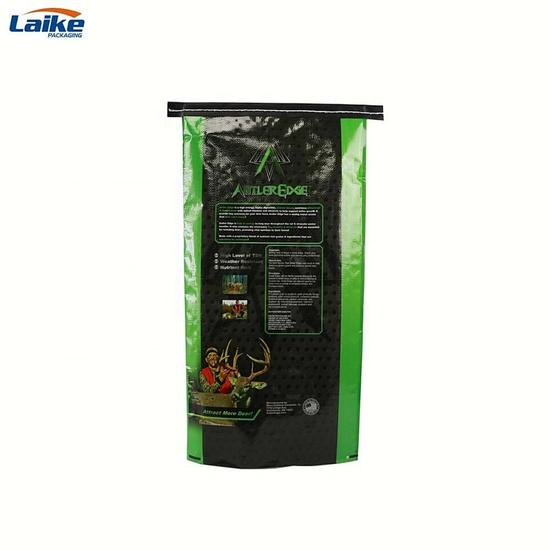 Manufacturer Custom Printing 2 Layer gravure printing pp woven Charcoal packing Bags 5kg 10kg