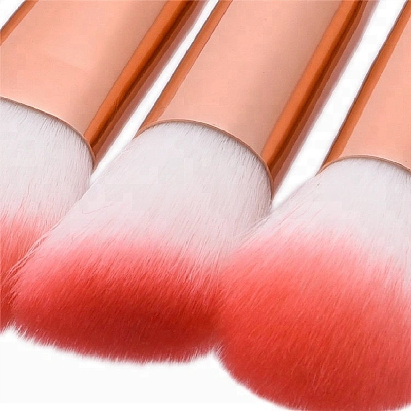 Custom Logo Synthetic Hair Wooden Handle 12pcs Makeup Brush Set Cosmetics