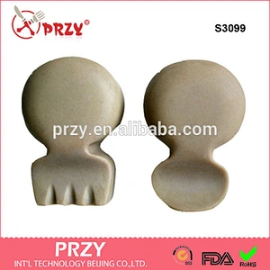 S3099 Spoon and Fork Silicone Soap Mold 2pcs/set