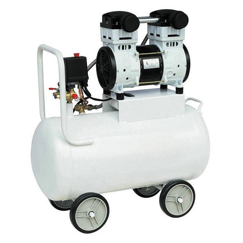 V50W121 1100W 50L AC oil free air compressors compressor free oil