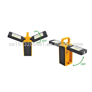 Portable Hanging Multi-functional 3W COB Work Light LED for Home, Emergency, Camping,Power-outage,work light with magnets