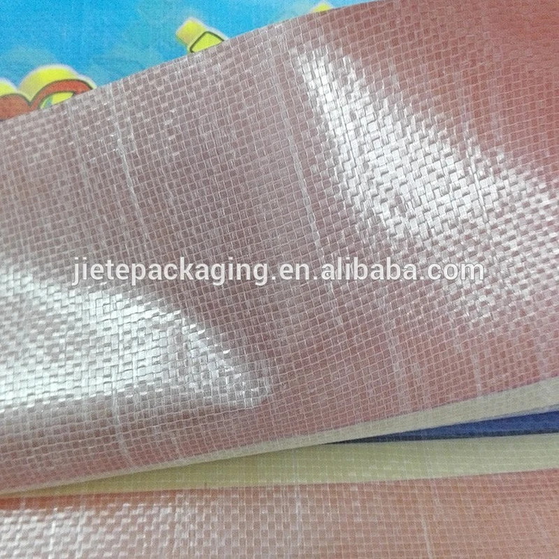 Video, customer design PP polypropylene woven bulk bag with lamination for packing 10kg 25kg 50kg of rice seed
