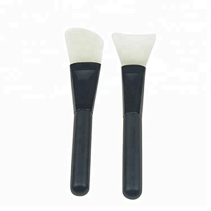 Professional Custom Logo 2pcs Silicon Mask Foundation Liquid Makeup Brush Set Cosmetics
