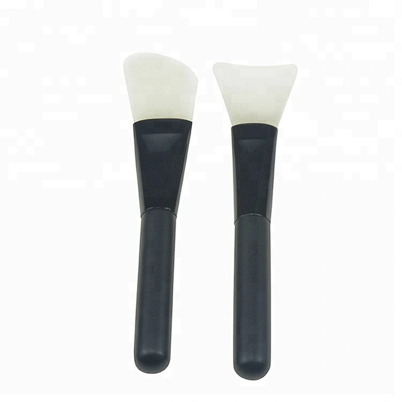 Professional Custom Logo 2pcs Silicon Mask Foundation Liquid Makeup Brush Set Cosmetics