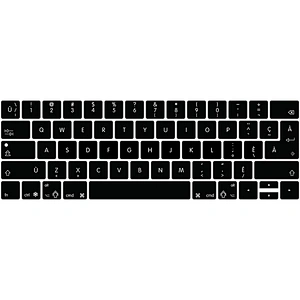 custom silicone keyboard protector desktop canadian french Keyboard Cover For macbook pro 13 inch touch bar keyboard skin