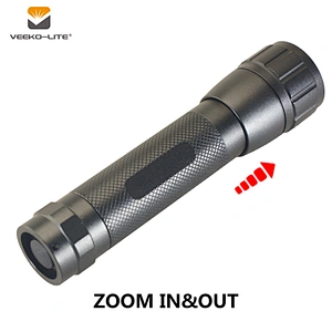 2018 HOT SALE USB RECHARGEABLE ZOOMABLE ALUMINIUM FLASHLIGHT TORCH 3.7V 2200MAH LI-ION BATTERY 500 LUMENS