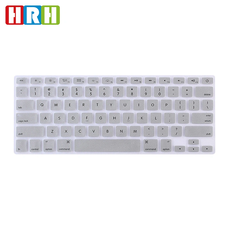 for macbook air 13 inch keyboard skin US layout keyboard protector custom silicone keyboard cover for air Pro retina 13 15 17