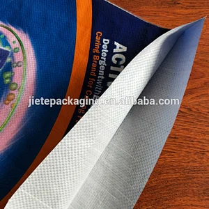 Customized design printing detergent plastic bag export to Dubai and Africa