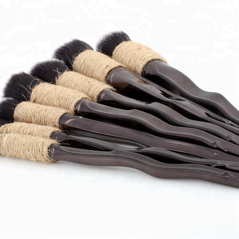 Ms custom winding 7pcs make up brush set makeup kit
