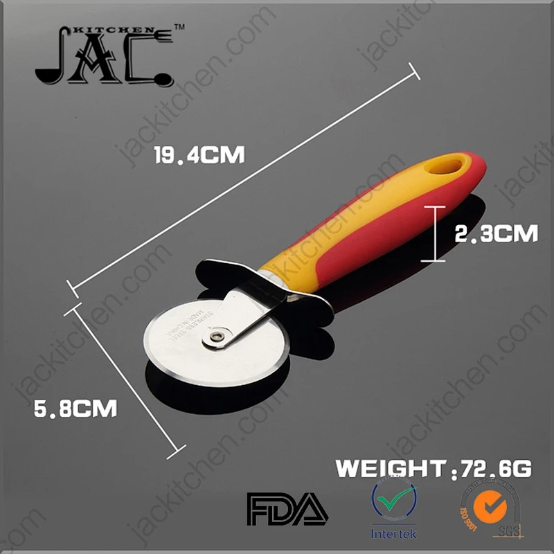 Plastic Handle Pizza Wheel Cutter best for Precision Cutting