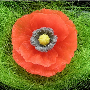 Poppy 3d silicone Mold of Field Ethnic Flowers