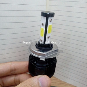 Factory price LED auto parts X6 H4 72w 7200lm led headlight for electric cars all in one HB3 HB4 H4 bulbs P9 8G