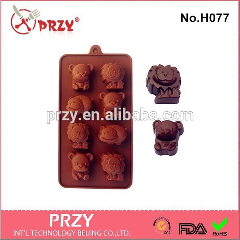 animal shape silicone candy mold silicone chocolate mold