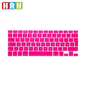 hot keys keyboard german custom silicone skin Keyboard  cover Skin for macbook air 13 inch keyboard European Version