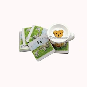 Wholesale Most popular products custom wood drink coasters for drink