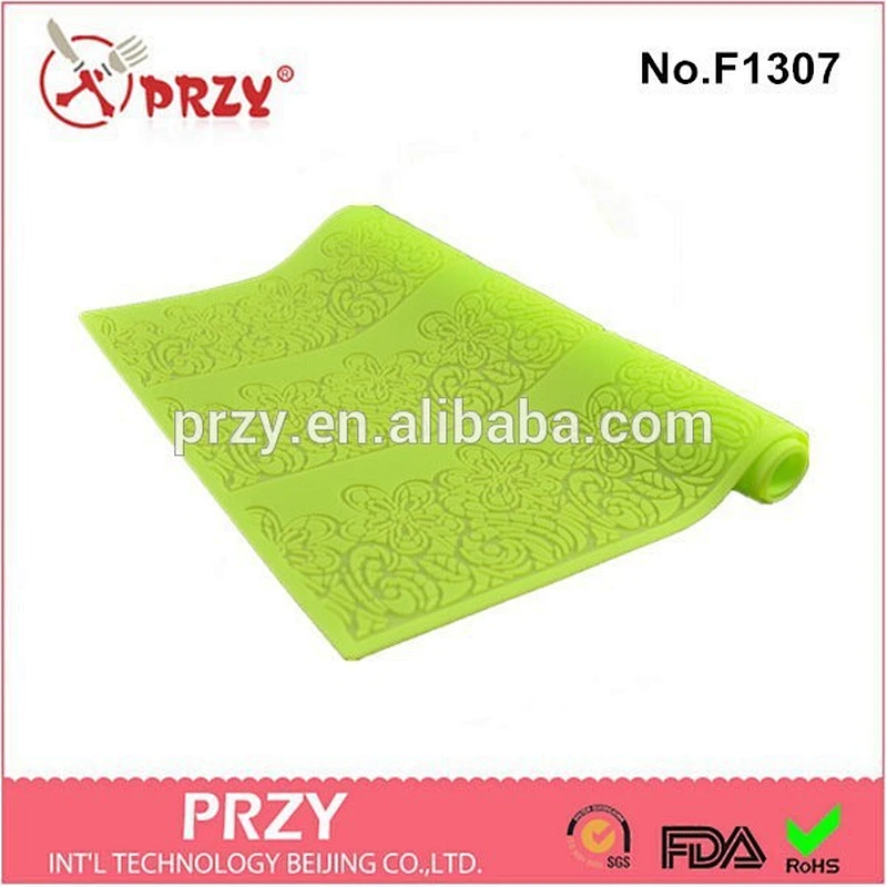 Top selling silicone lace molds for cake decorating