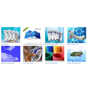 KangDa Medical High Quality Polyester Fiberglass Orthopedic Casting Tape