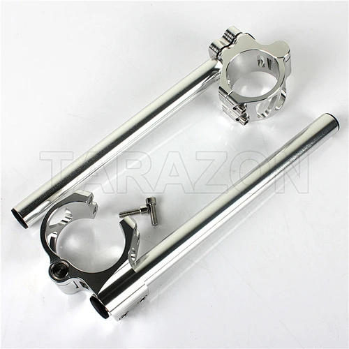 Aftermarket Custom Aluminum Motorcycle Handlebars Clip On For Kawasaki