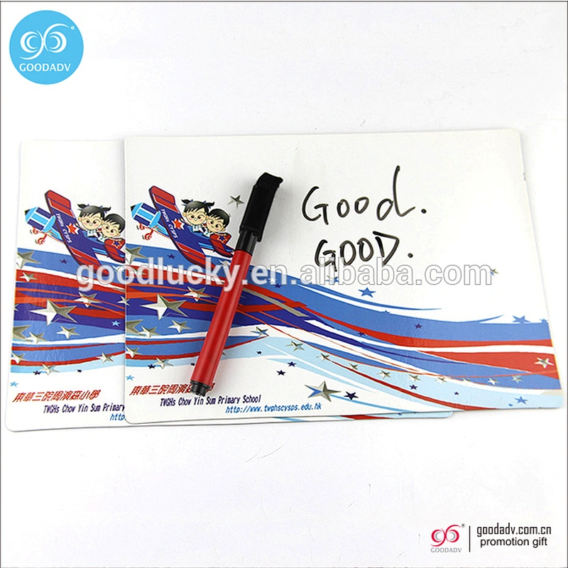 Wholesale fridge magnet mini whiteboard custom cheap kids erasable writing board