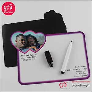 Custom cow designs printing magnetic whiteboard for refrigerator magnet memo board