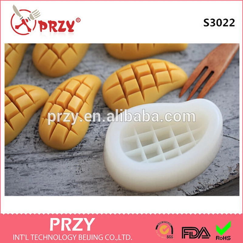 PRZY fruit silicone soap mould mango soap mold mango handmade soap mold