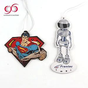 Fashion design cartoon car air freshener custom scents wholesale