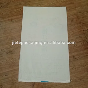 Wholesale customized white plastic pp woven packaging bag