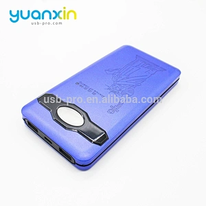 10000mAh gray gold Material Plastic Color red blue Power Bank