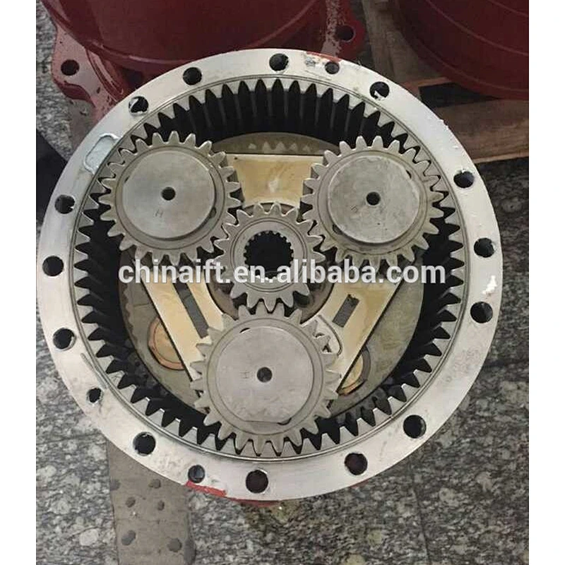 DH280 excavator parts hydraulic swing motor assy with swing gearbox