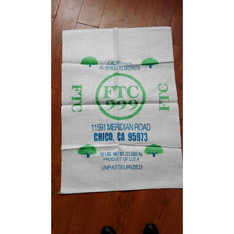 50kg gravure printing white plastic laminated pp woven wheat flour packaging bag for sugar,rice,feet,bran