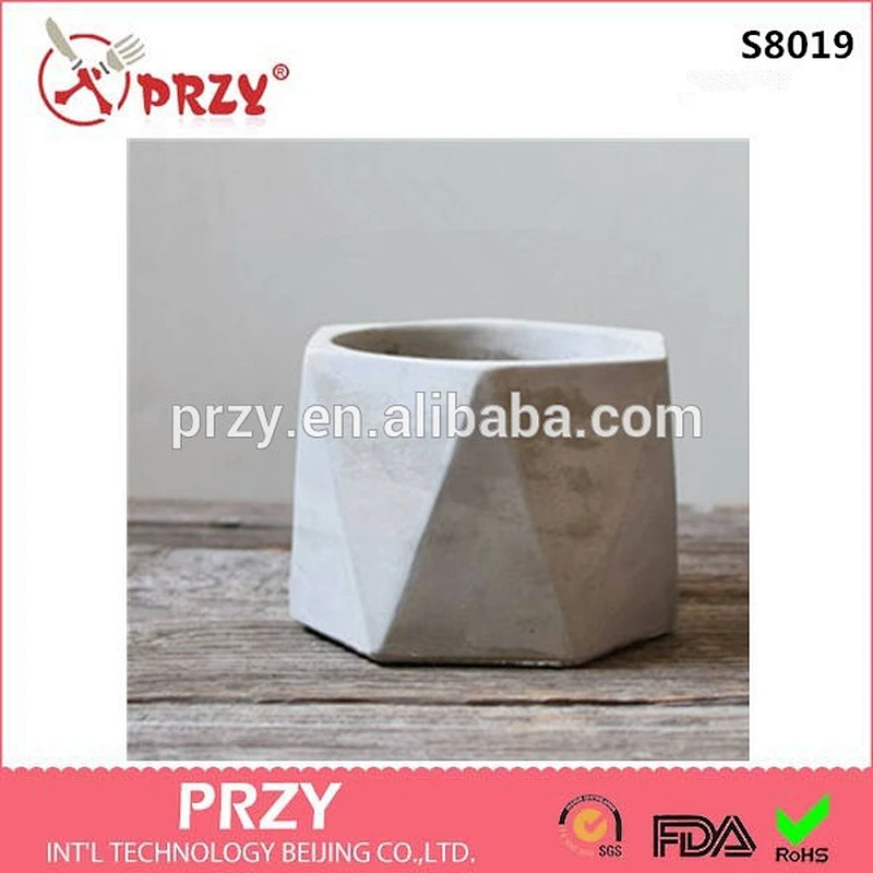 przy brand geometric concrete flower pot molds silicone making concrete vase silicone mold