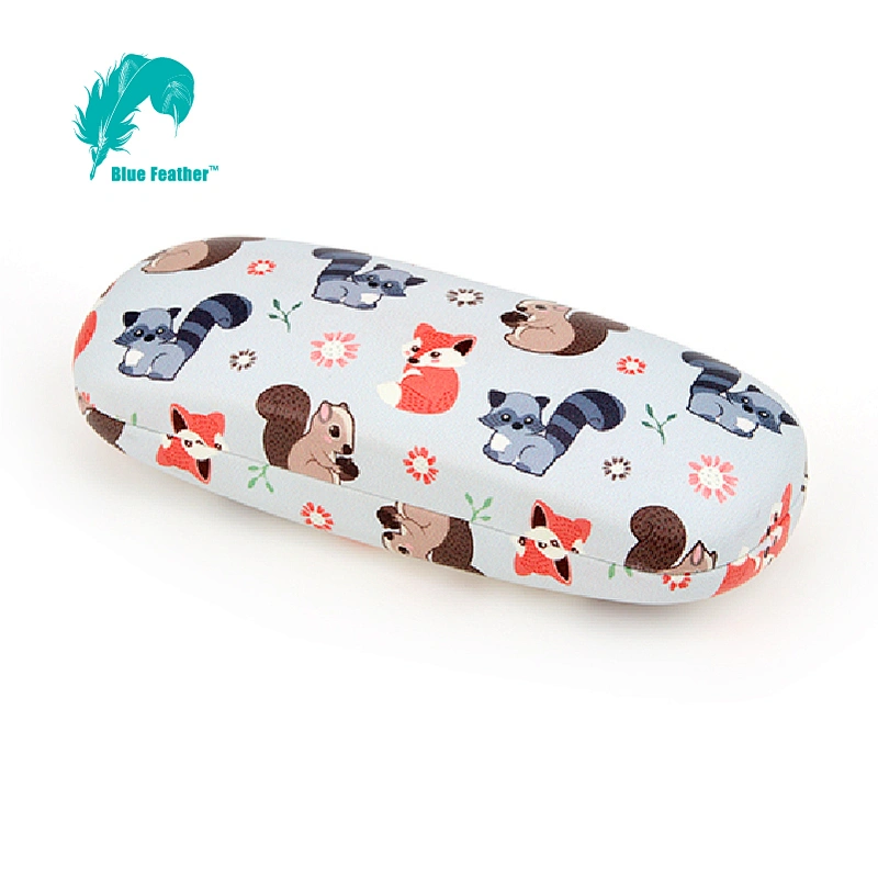 Cartoon Animal Pattern Hard Shell Glasses Case for Children