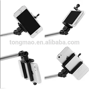 Universal For Mobile Phone Telescopic S/S cable Selfie Stick