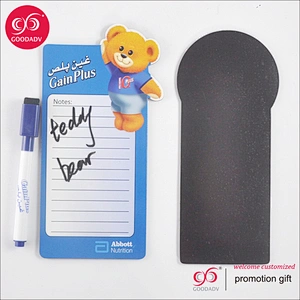 Animal pattern fridge magnet writing board kids magnetic boards whiteboard mark pen only welcome customer design