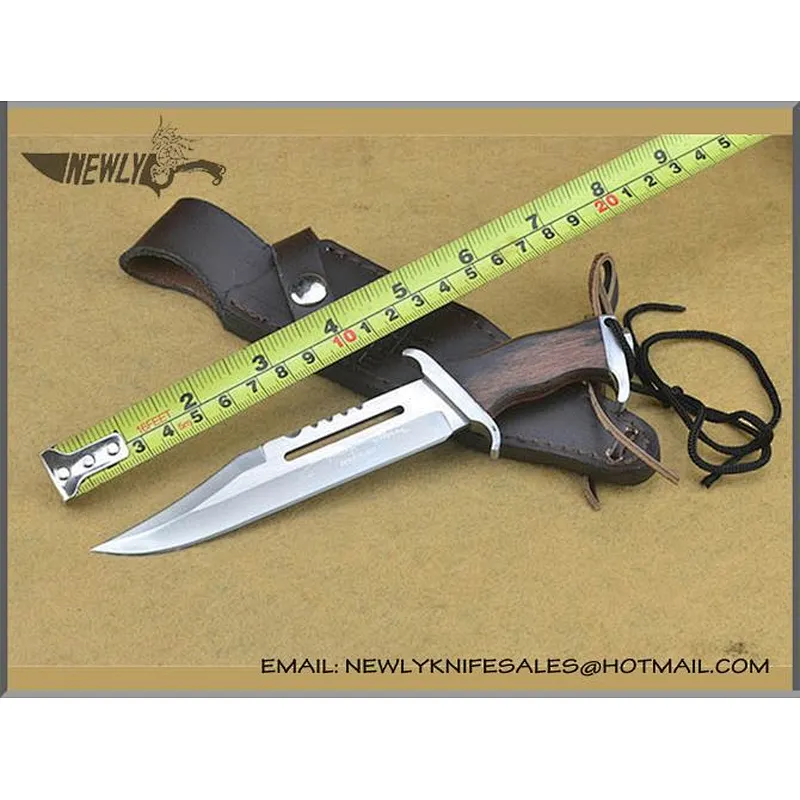 New Arrival Carbon Fiber Material Camping Knife With Rope