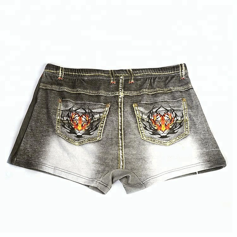 OEM elastic waistband mens boxer shorts panties underwear