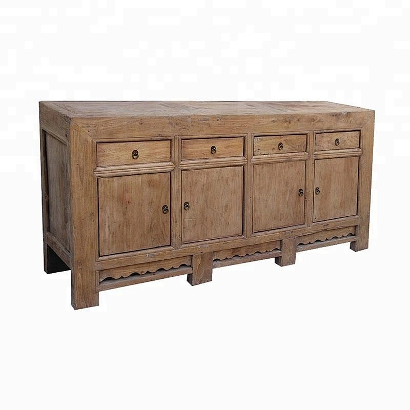 chinese recycled solid wood pine furniture for stores