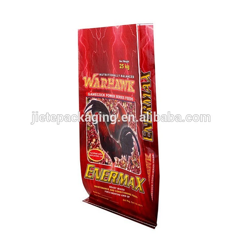 Professional manufacturer plastic material pp opp bag for chemical, dog food package