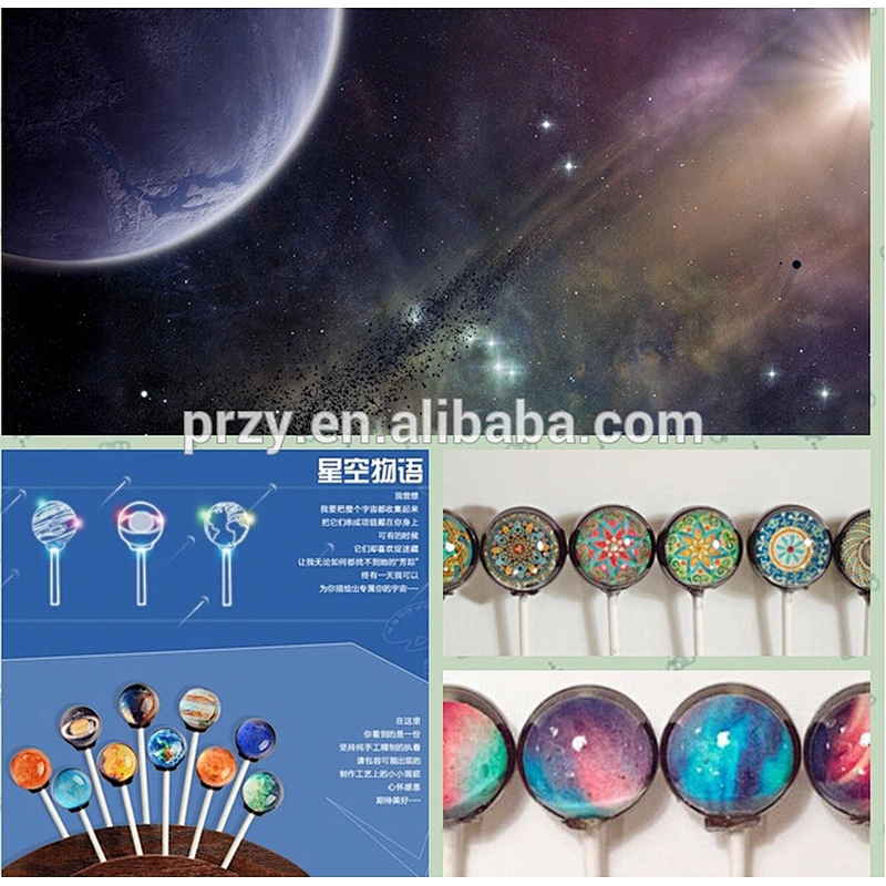 3D lollipop silicone mold for cake decoration mold