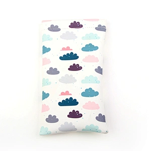Clouds Printing Soft Sunglasses PU Pouch Glasses Pouch