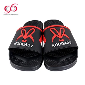 GOODADV custom logo flip flop slide sandal slipper wholesale