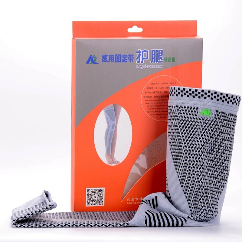 Professional Supplier of Elastic Sports Support Calf Sleeve Bamboo Fiber Leg Sleeve