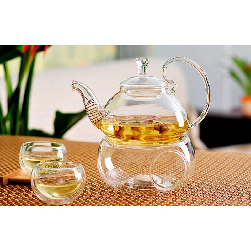 Small capacity glass cup 50ml double-layer heat proof bowl for tea drinking