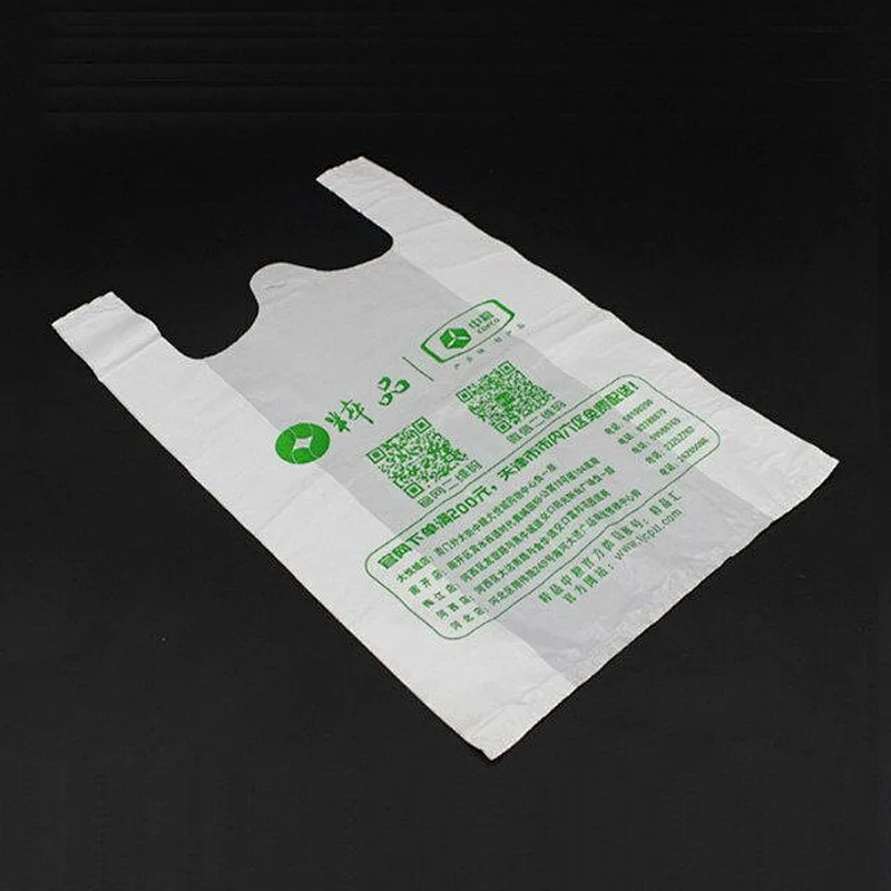 Accept custom PE plastic bag supermarket use